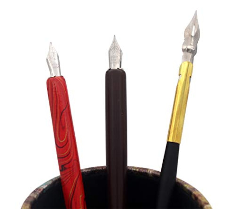 木製カリグラフィーディップペン 6