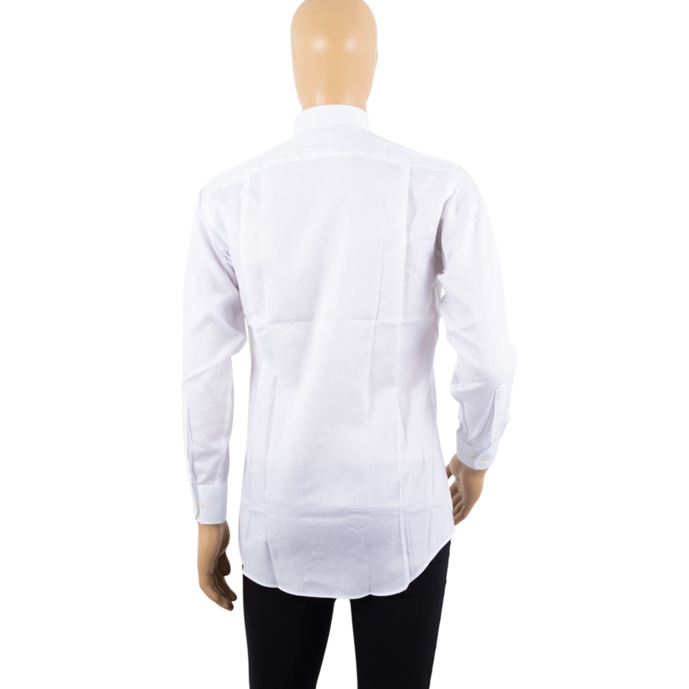 白シャツ 山喜 CHOYA SHIRT FACTORY 長袖ボタンダウン ホワイト ワイシャツ