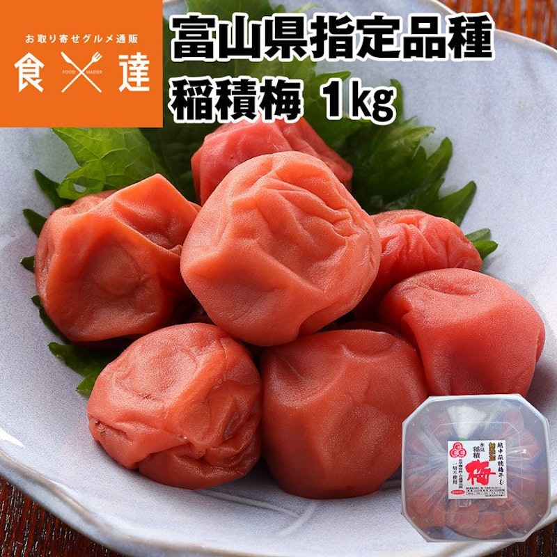 越中伝統梅干し 氷見稲積梅 2