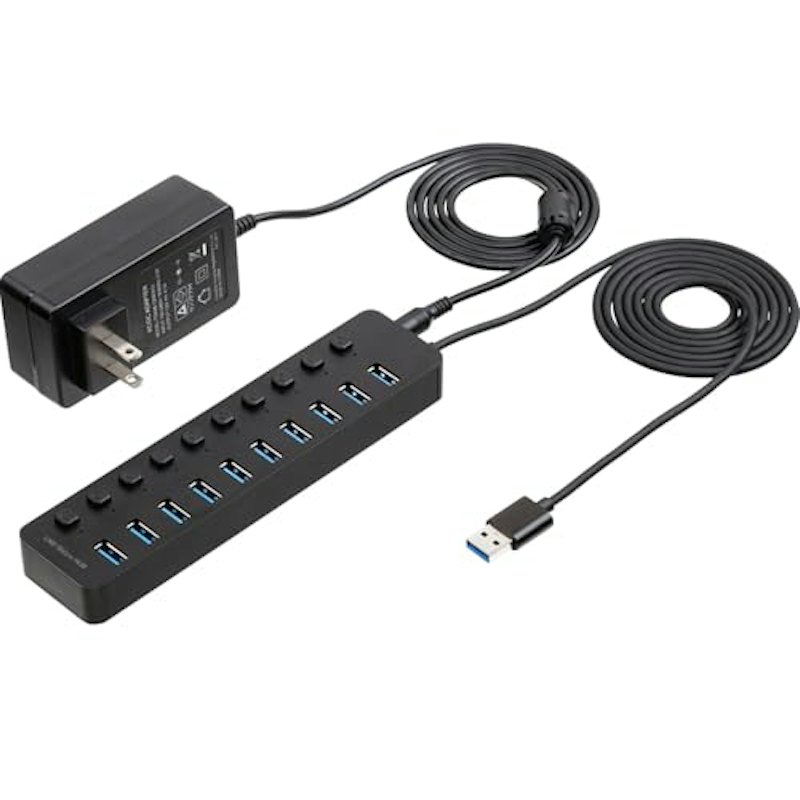 USBハブ 10ポート 1