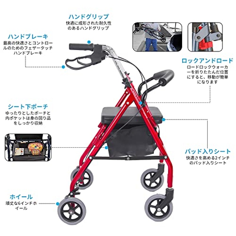 四輪歩行車 2
