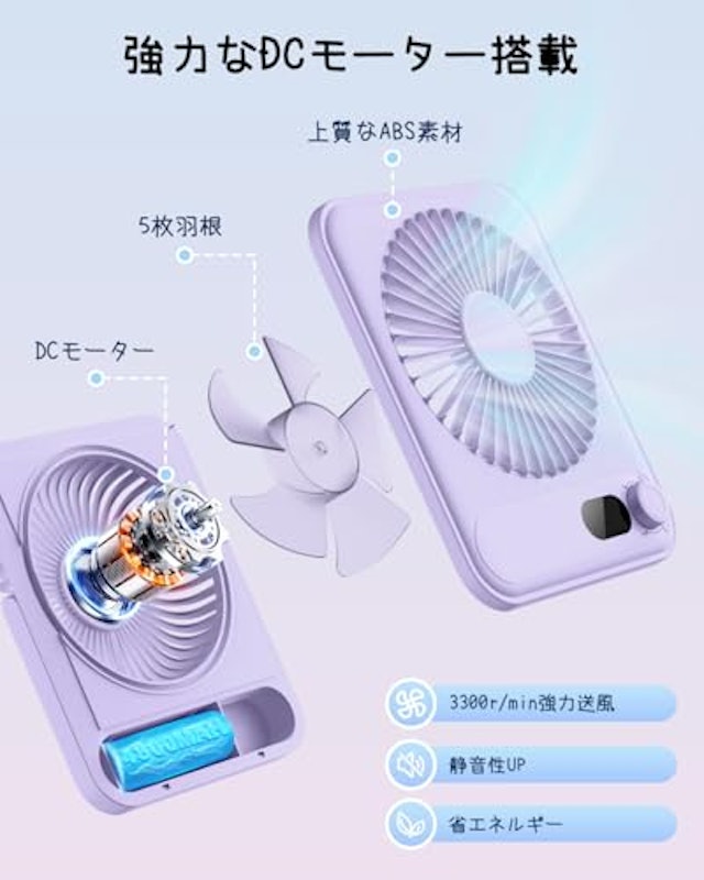 卓上扇風機 ミニ型 3