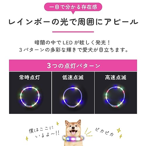 ペットの光る首輪  5