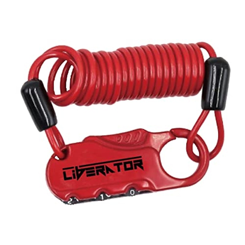 Liberatorヘルメットワイヤーロック 1