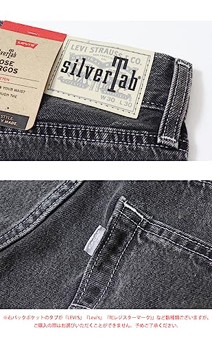 SILVERTAB ルーズフィット カーゴ ブラック THE BRIDGE 9