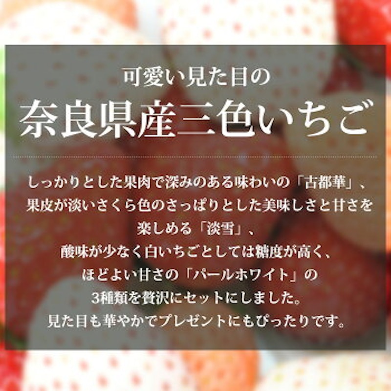 三色いちご 金色玉手箱 2