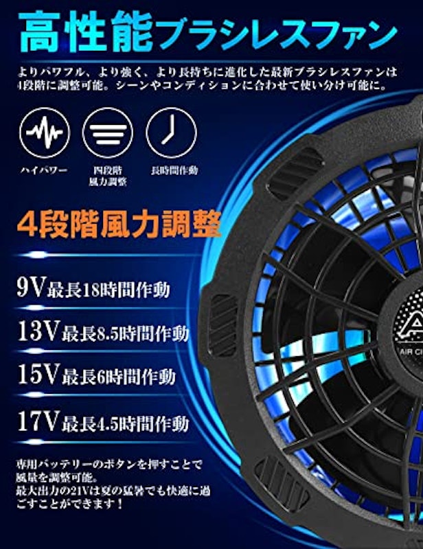 空調ウェア 4