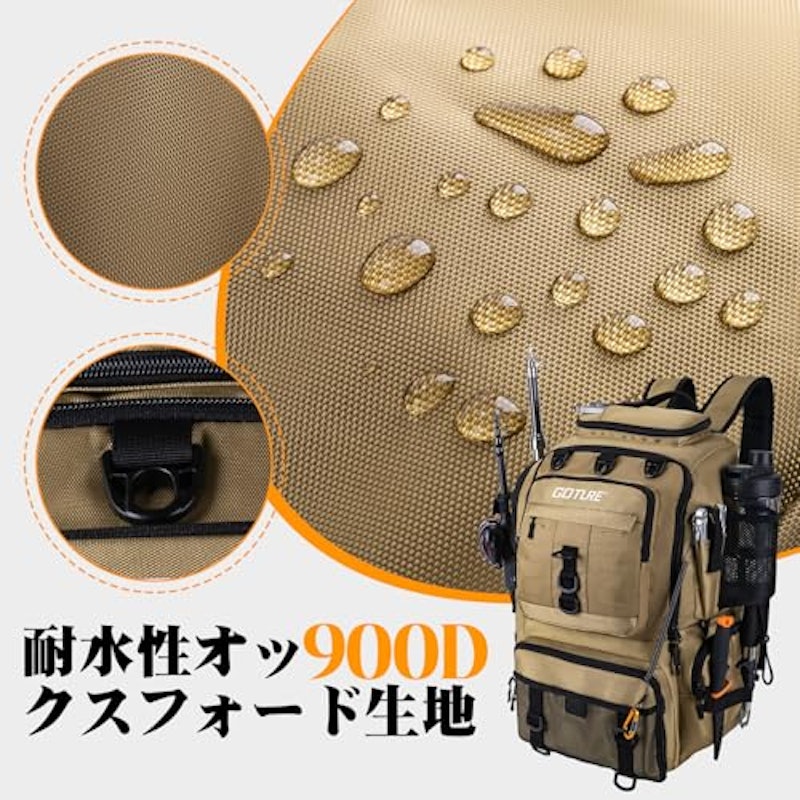 フィッシングバックパック 3