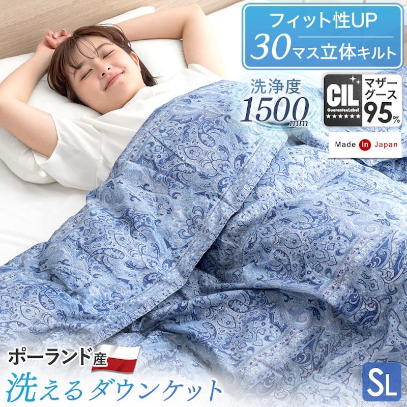洗えるダウンケット 1