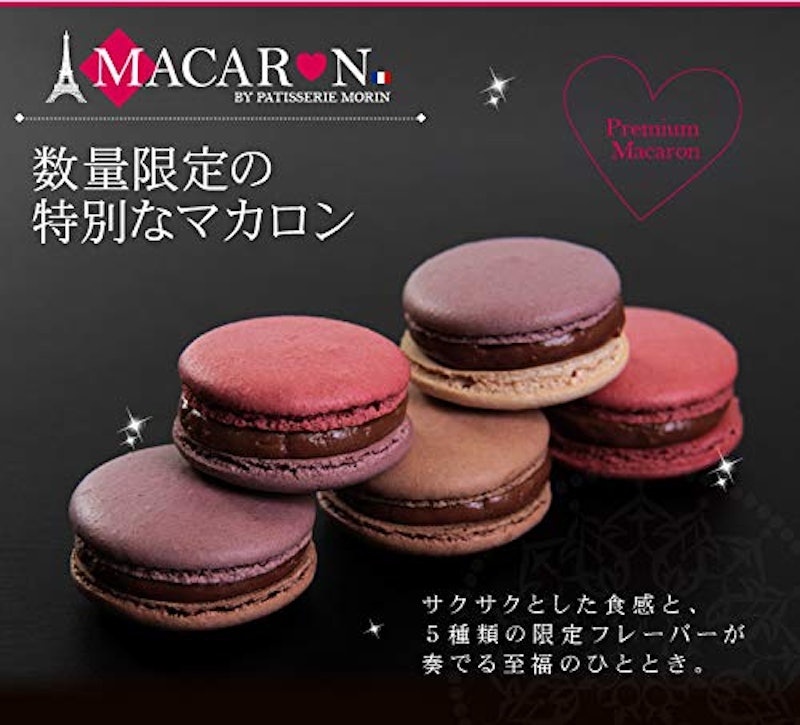 至高のショコラマカロン詰め合わせ 5個入 9