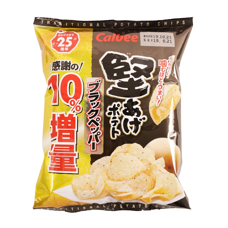 堅あげポテト ブラックペッパー 1