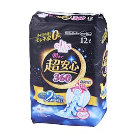 エリス 朝まで超安心 360 特に多い日の夜用 羽つき 36cmをレビュー!クチコミ・評判をもとに徹底検証 1