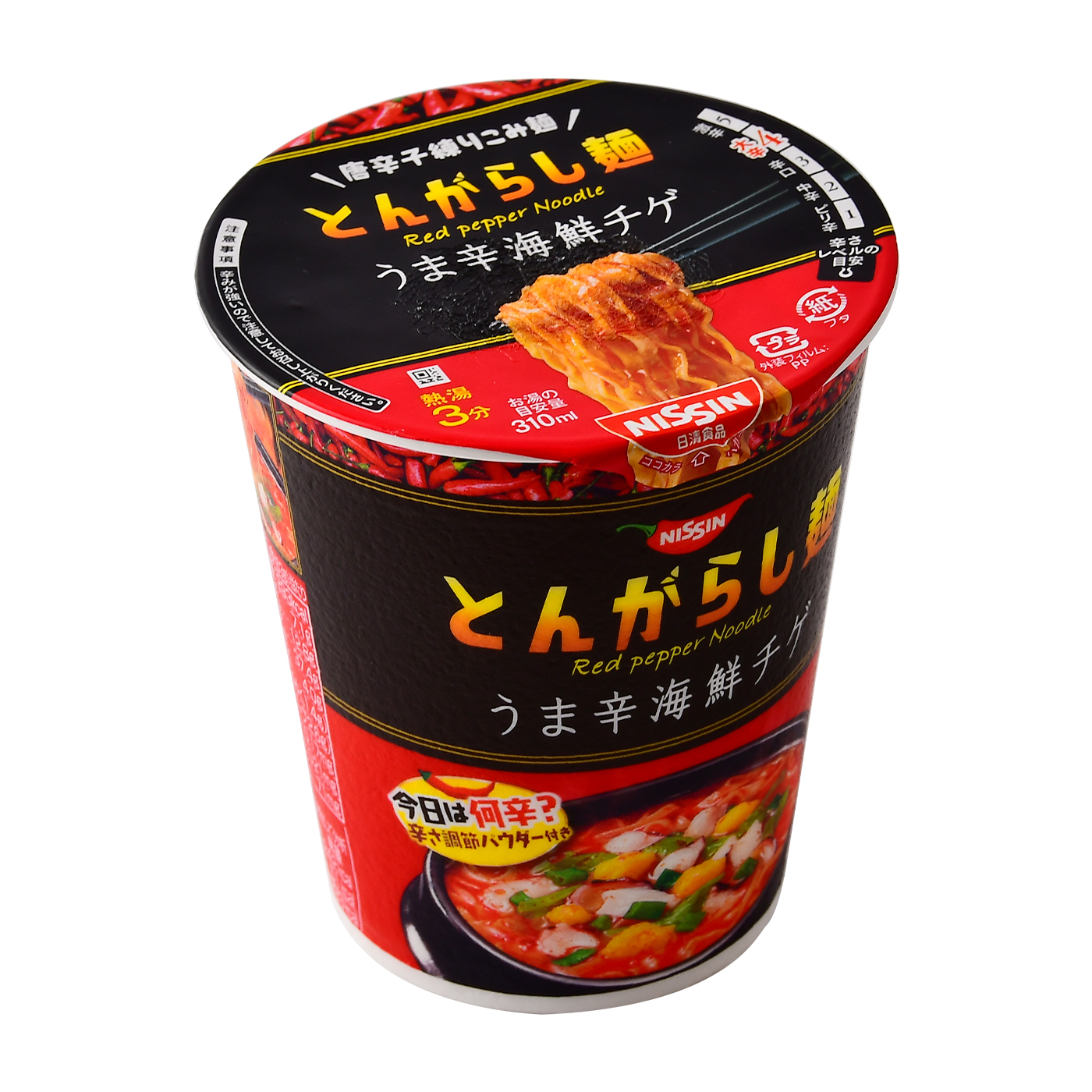 日清のとんがらし麺 うま辛海鮮チゲ 1