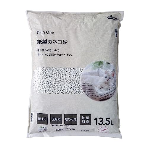 紙製のネコ砂 1