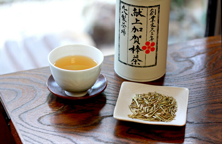 献上加賀棒茶 4