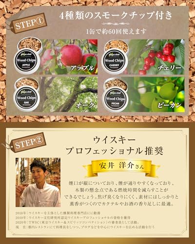 グラストップ燻製器 家庭用 5