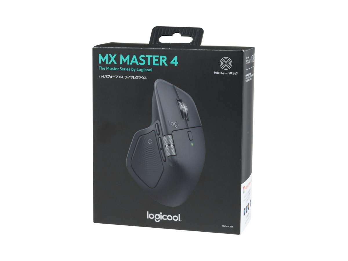 ロジクール MX MASTER 4 MX2400GR クチコミ評価・評判&検証レビュー ロジクール MX MASTER 4 MX2400GR クチコミ評価・評判&検証レビュー