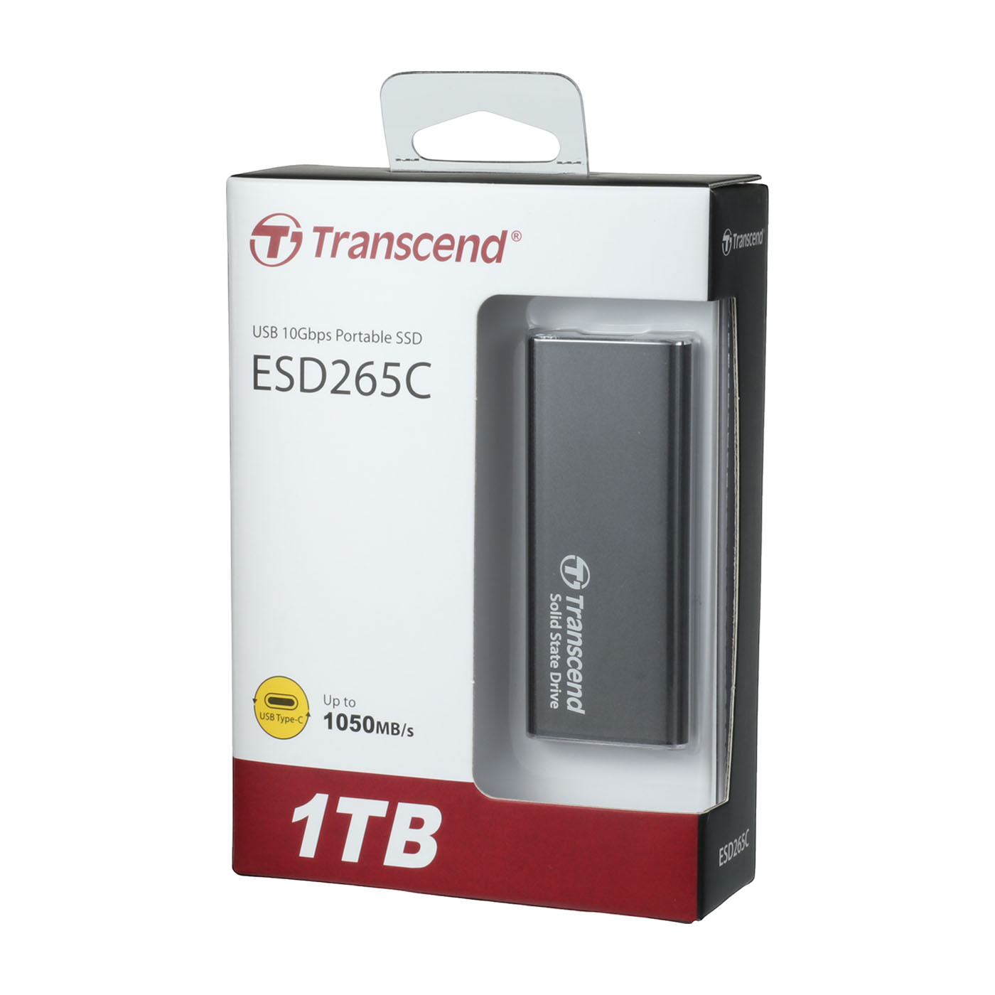 Transcend Information ESD265C ポータブルSSD TS1TESD265Cを