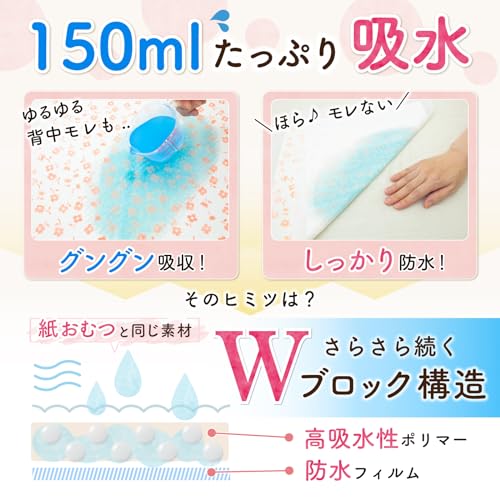 サラリーノ 吸水型オムツ替えシート 4