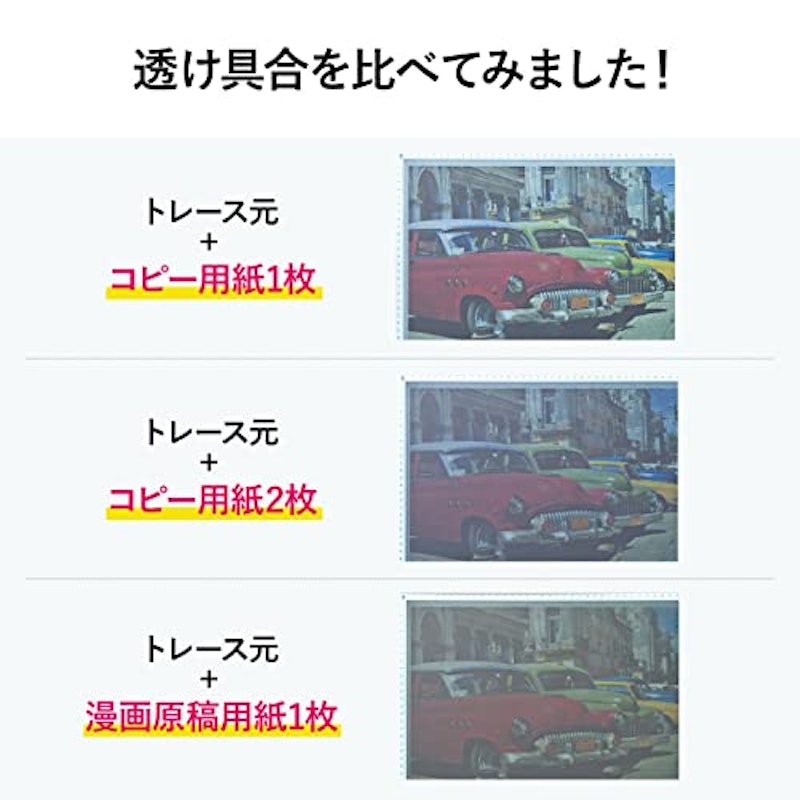 トレース台 薄型 LED2600ルクス 5