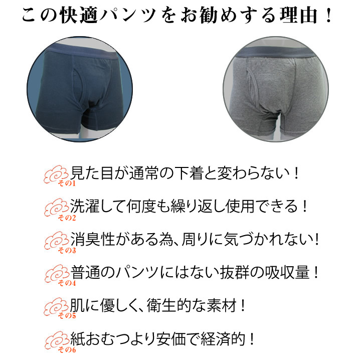 漏れないパンツ 3