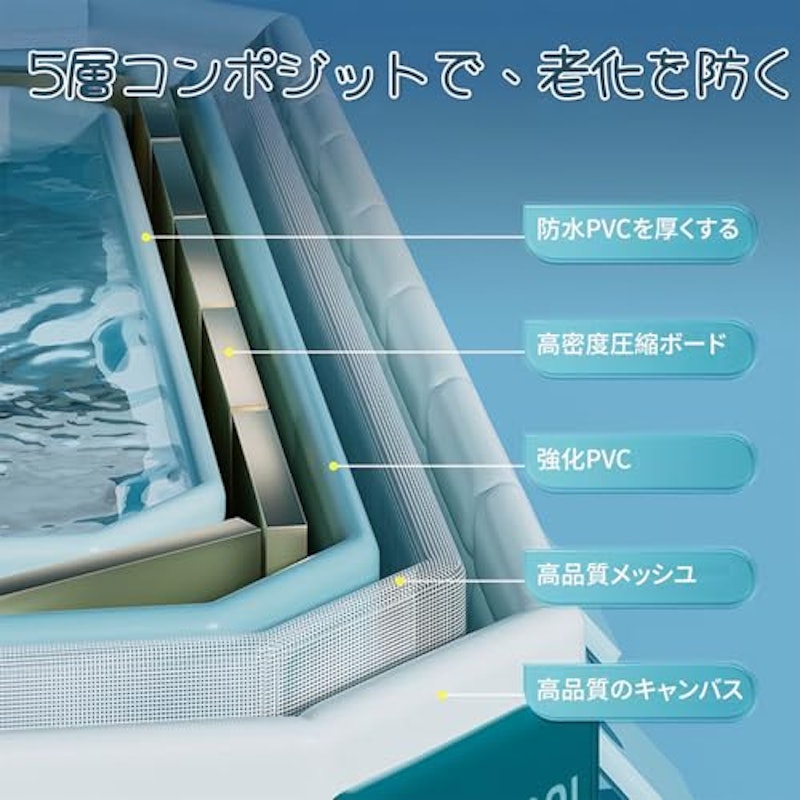 非膨張式プール 4