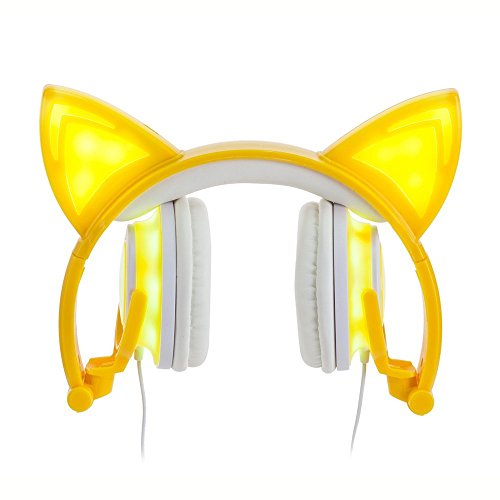 かわいい猫の耳のヘッドホン 3