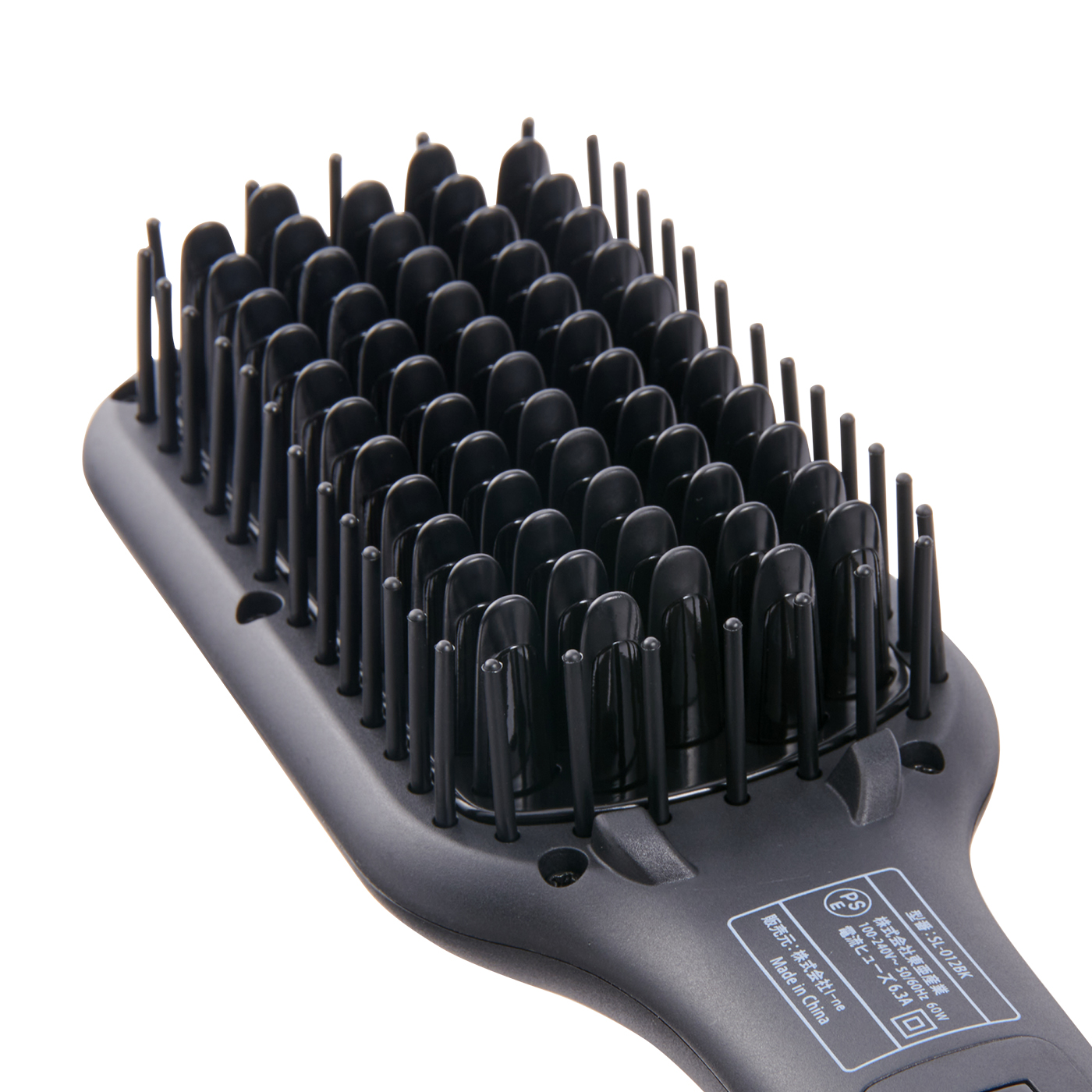 SALONIA ストレートヒートブラシ SL-012BK 5c5b328f7b0f0094b0e0a16d2f5a97