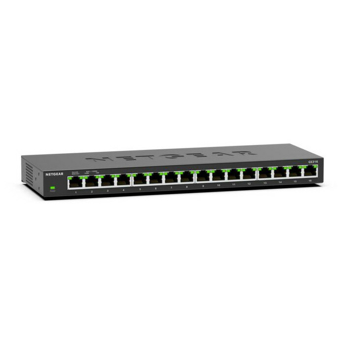 ギガビット16ポート アンマネージスイッチ 1