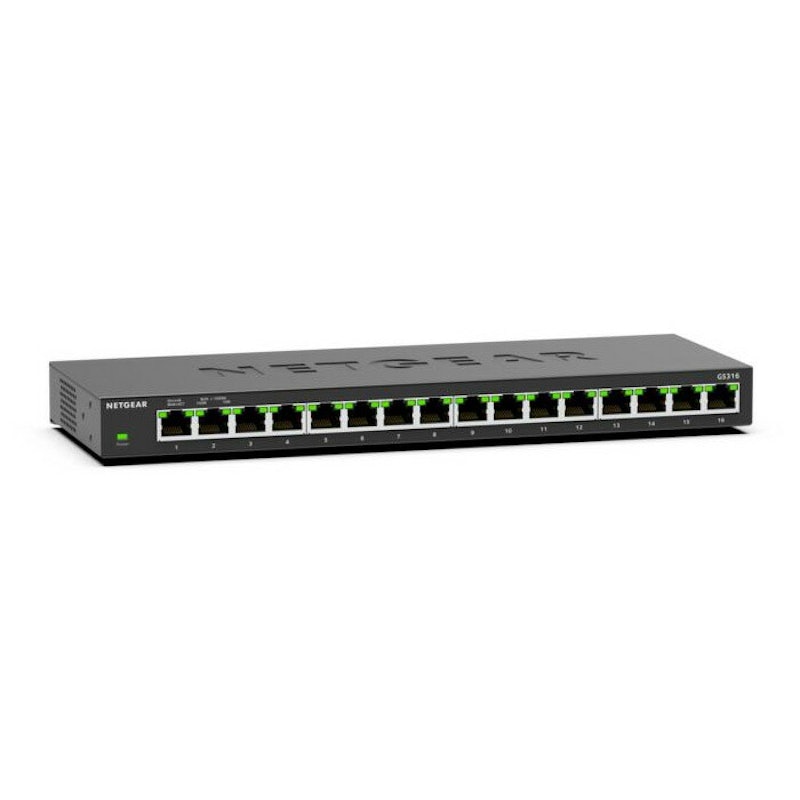 ギガビット16ポート アンマネージスイッチ 1