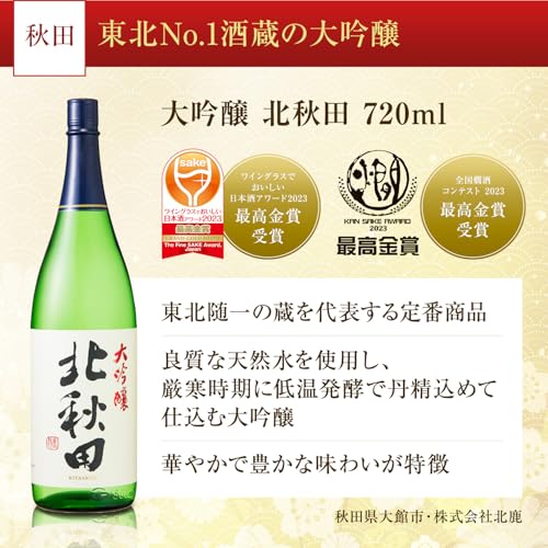 蔵元厳選大吟醸飲み比べセット 6