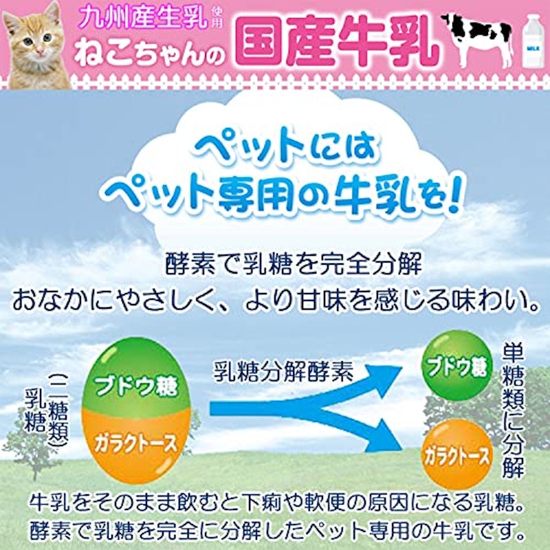 キャティーマン ねこちゃんの国産牛乳 5