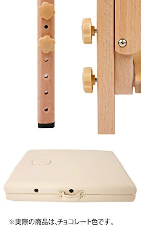 低反発木製折りたたみマッサージベッド 2