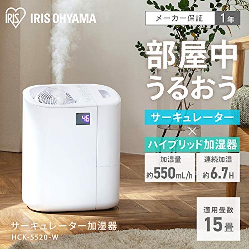 サーキュレーター加湿器 2