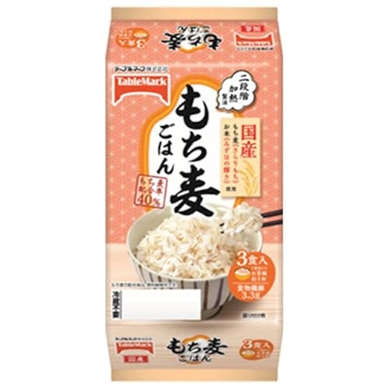 国産もち麦ごはん 1