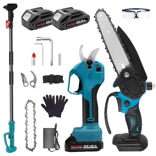 Yireal枝切りバサミ電動チェーンソーヘッジトリマーの延長ポール180