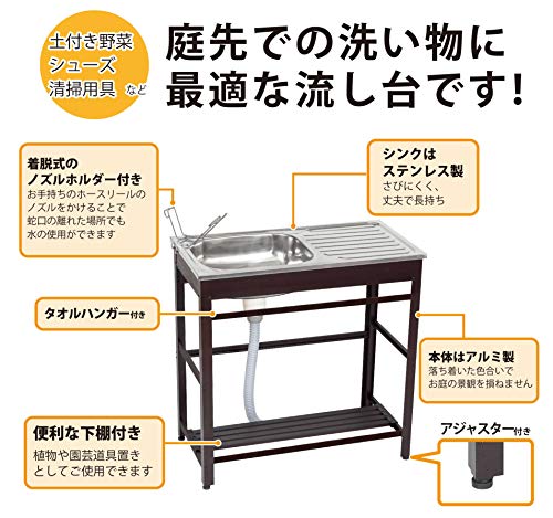 アルミ流し台 3