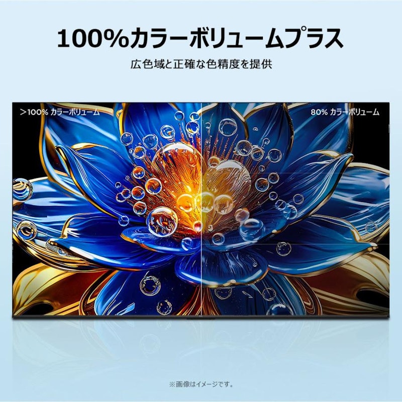 ハイビジョン量子ドット液晶テレビ 3