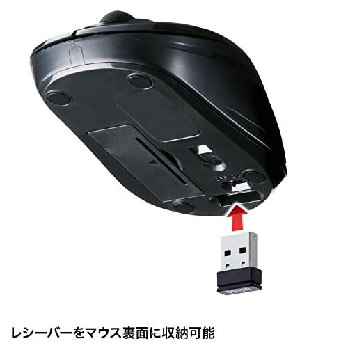 抗菌・静音ワイヤレスブルーLEDマウス 4