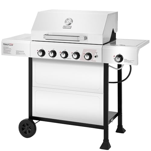 5バーナー BBQプロパンガスグリル 1