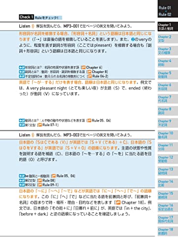 キク中学英文法 7