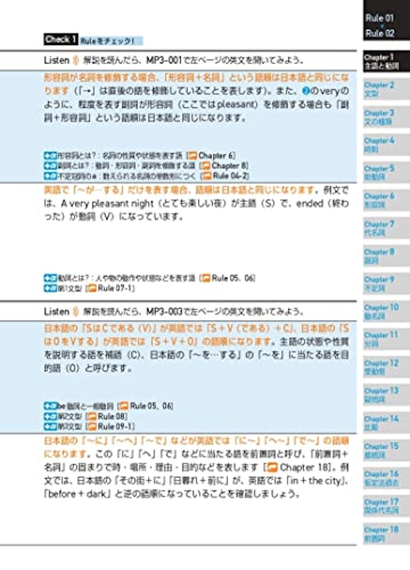 キク中学英文法 7