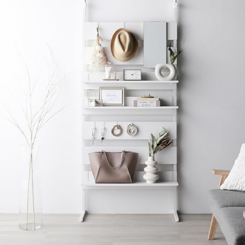 白井産業 日本製 壁面収納 ホワイト木目調 POR-5560DUWH ポルターレ 白井産業 日本製 壁面収納 ホワイト木目調 POR-5560DUWH ポルターレ