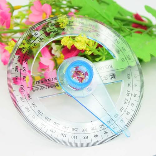 360度角度測定円分度器 8