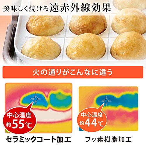 着脱式ホットプレート 温度調節機能付き 2