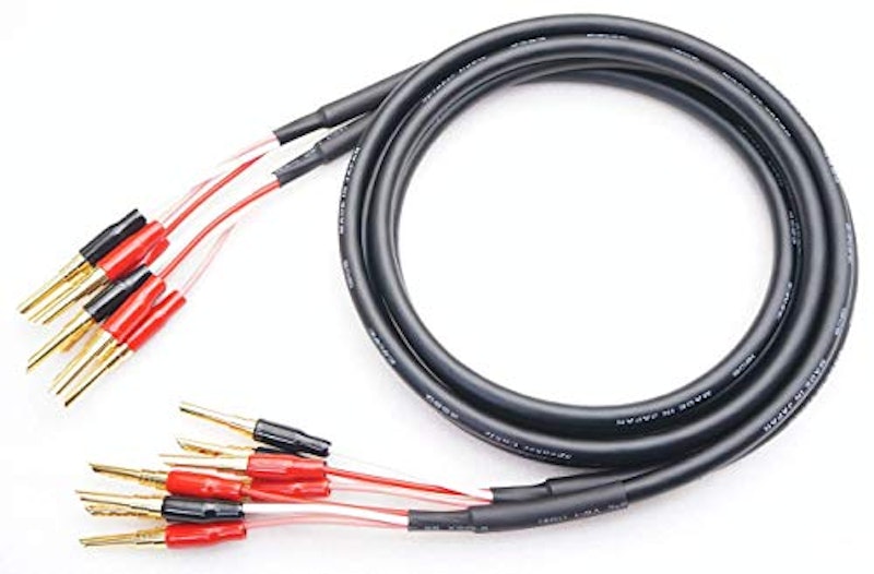 CANARE 4S8G 無酸素銅線 バイワイヤリング対応 スピーカーケーブル 1