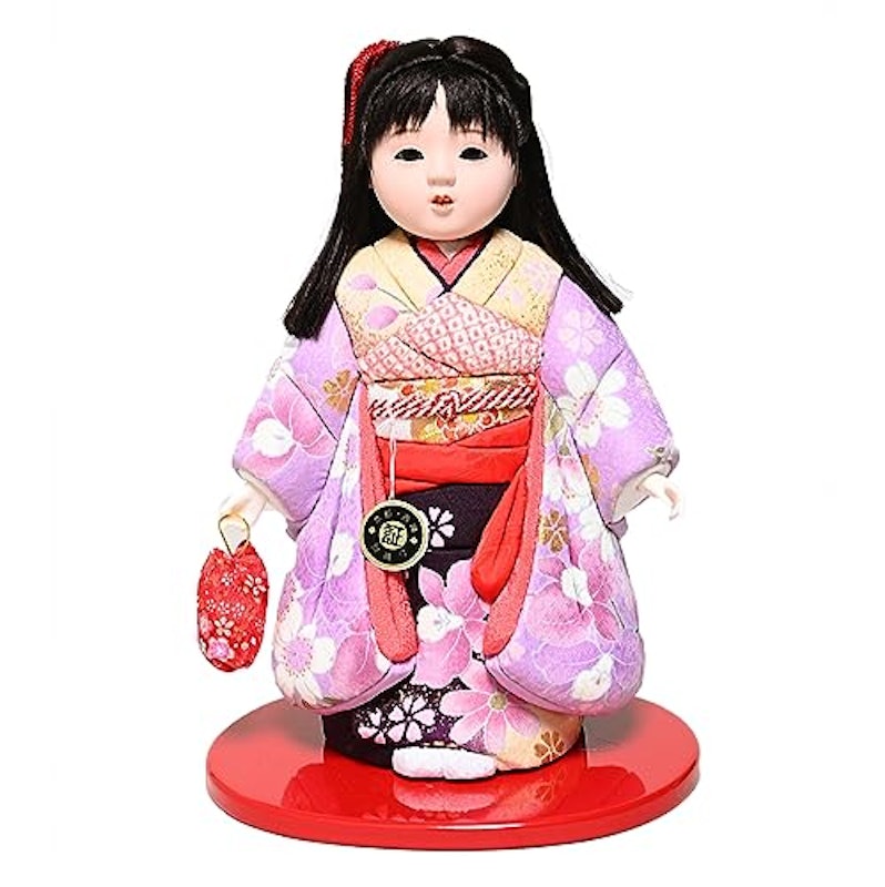 7号木目込京友禅桜花柄衣装市松 2