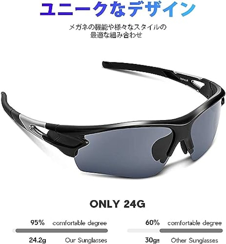 スポーツサングラス 3