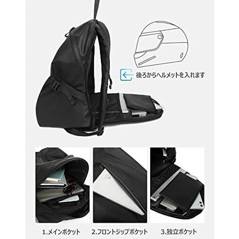 バイク用リュックサック 2