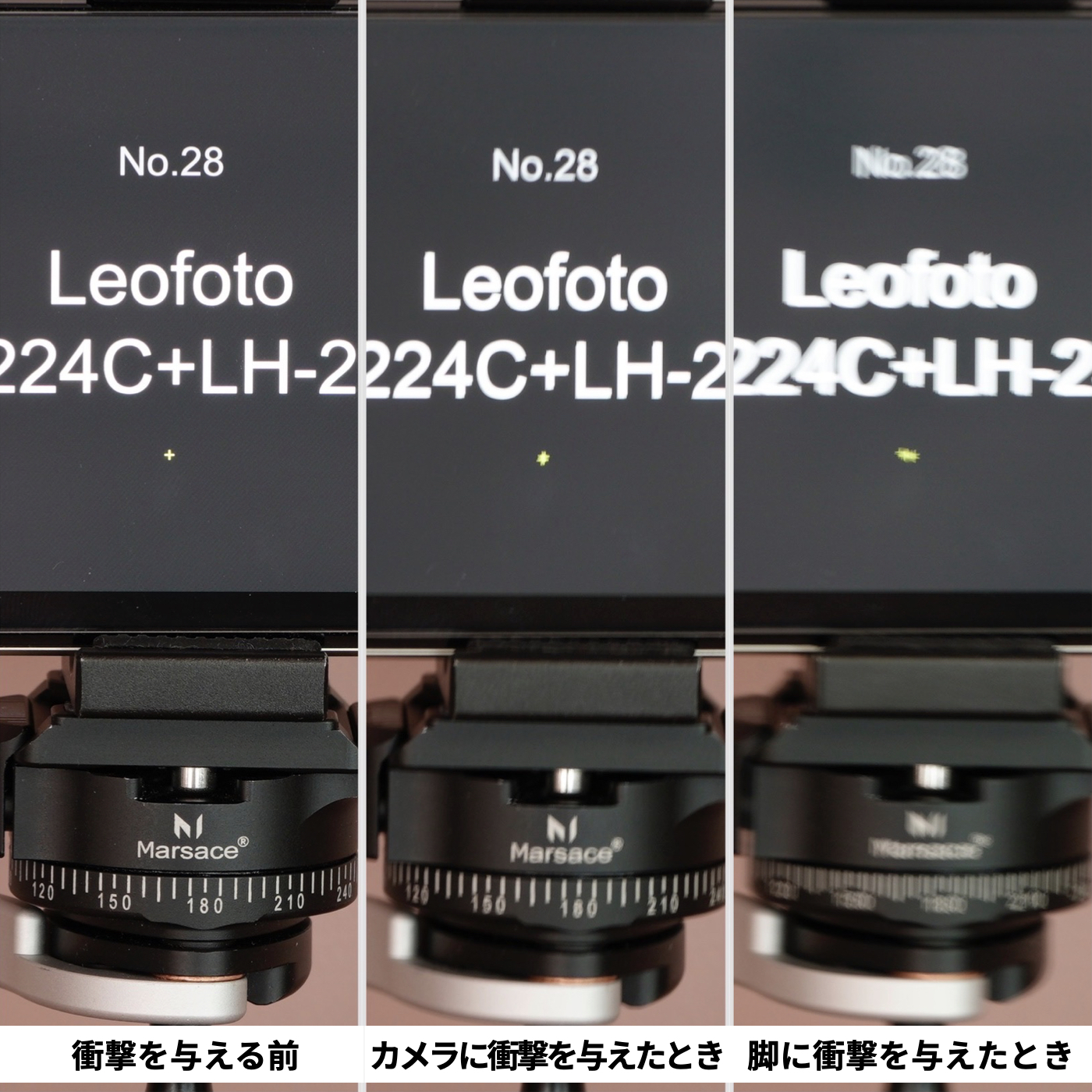 LY-224C+LH-25R Mr.Yシリーズ カーボン三脚＋自由雲台セット 8
